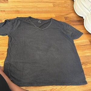 Aerie Grey Short Sleeve Lounge Shirt